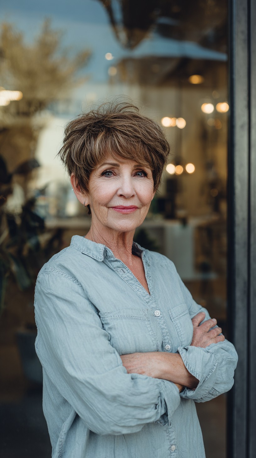 Top 50 Choppy Pixie Cuts for Women 60+ – Stylish, Low‑Maintenance Hairstyles