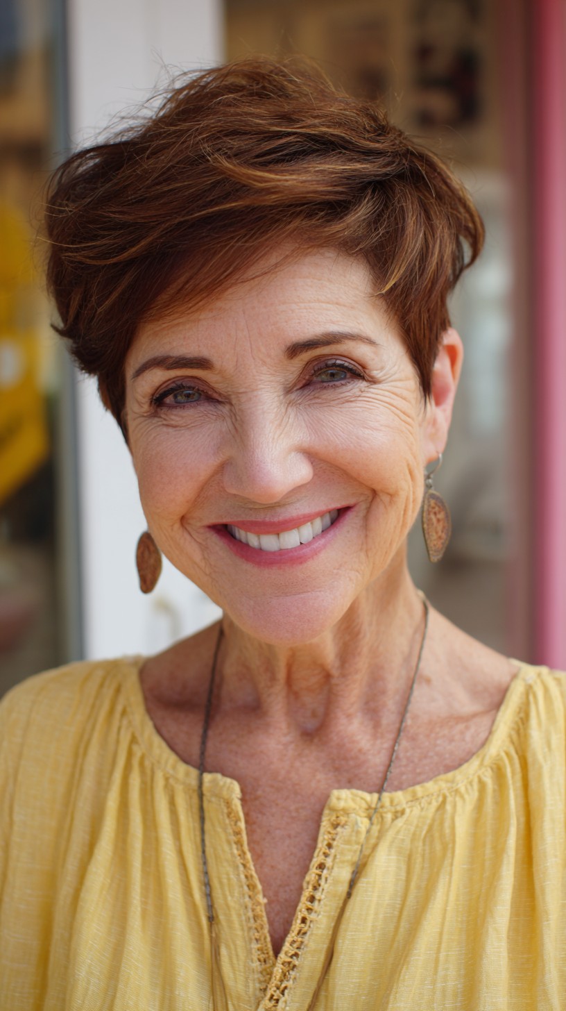 Top 50 Choppy Pixie Cuts for Women 60+ – Stylish, Low‑Maintenance Hairstyles