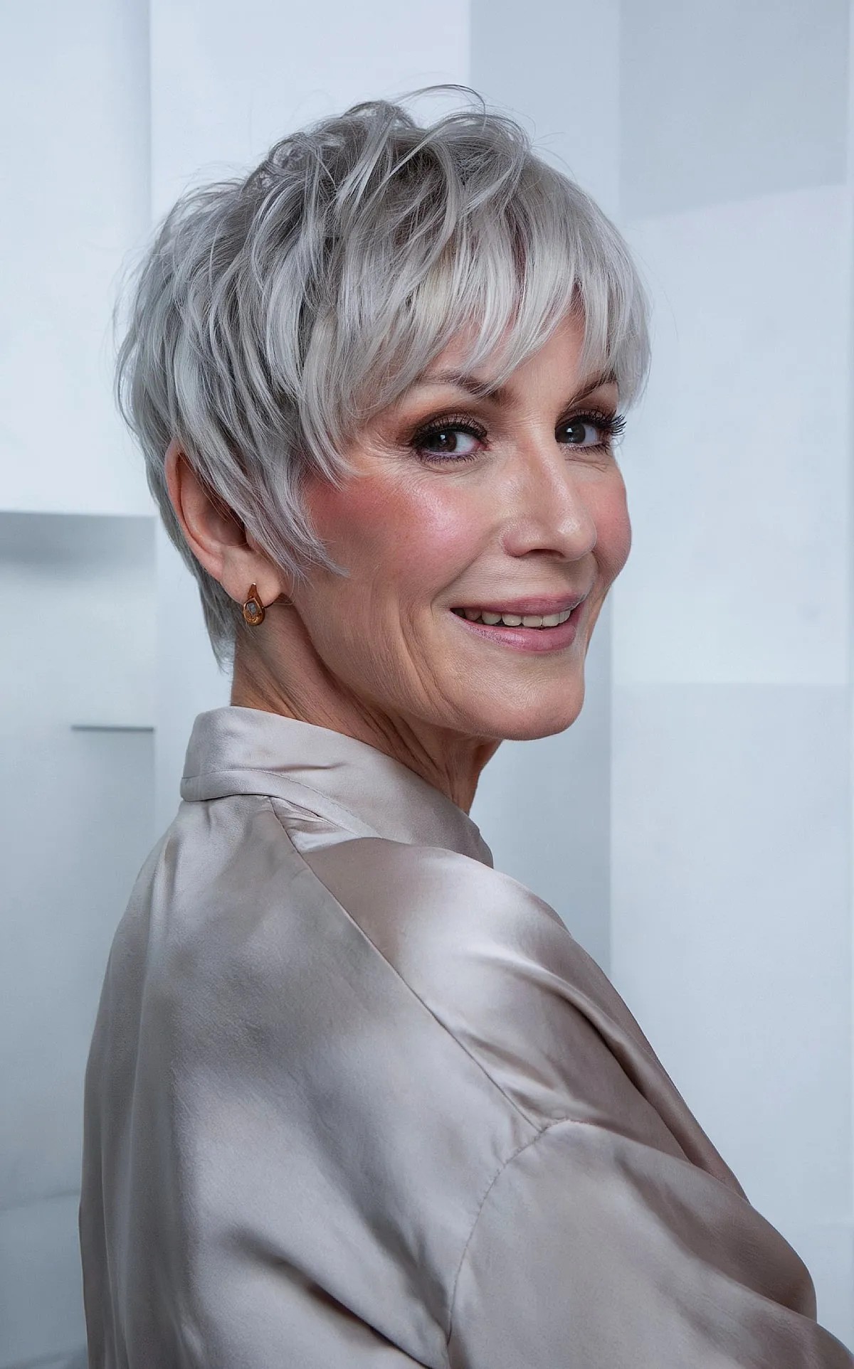Stylish Short Haircuts for Women Over 60: 51 Modern Ideas