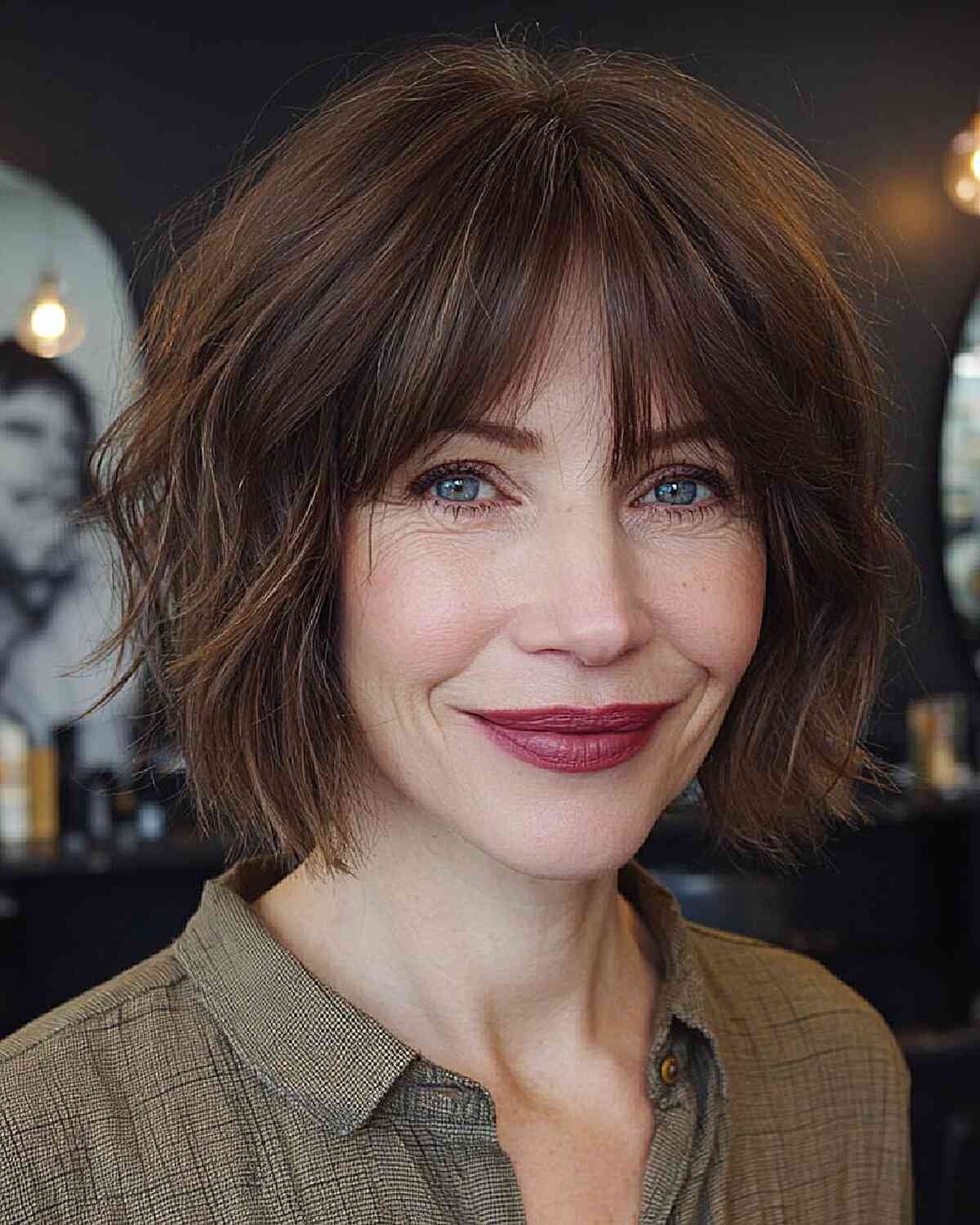 Best Short Shag Haircuts for Women Over 50 | 2024 Styles