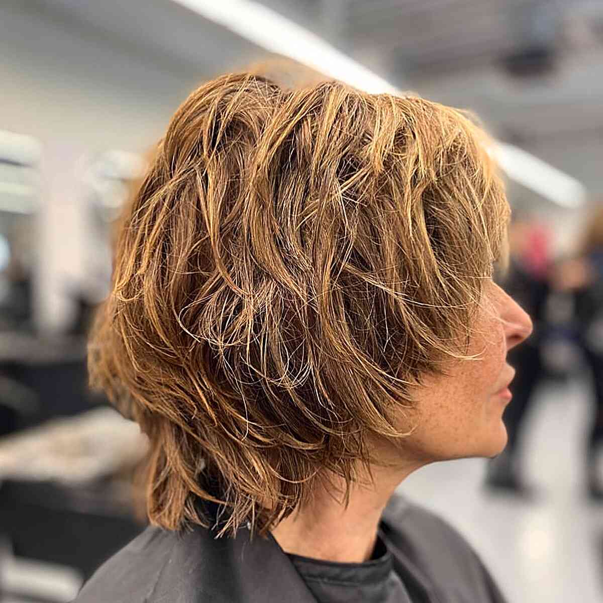 Best Short Shag Haircuts for Women Over 50 | 2024 Styles