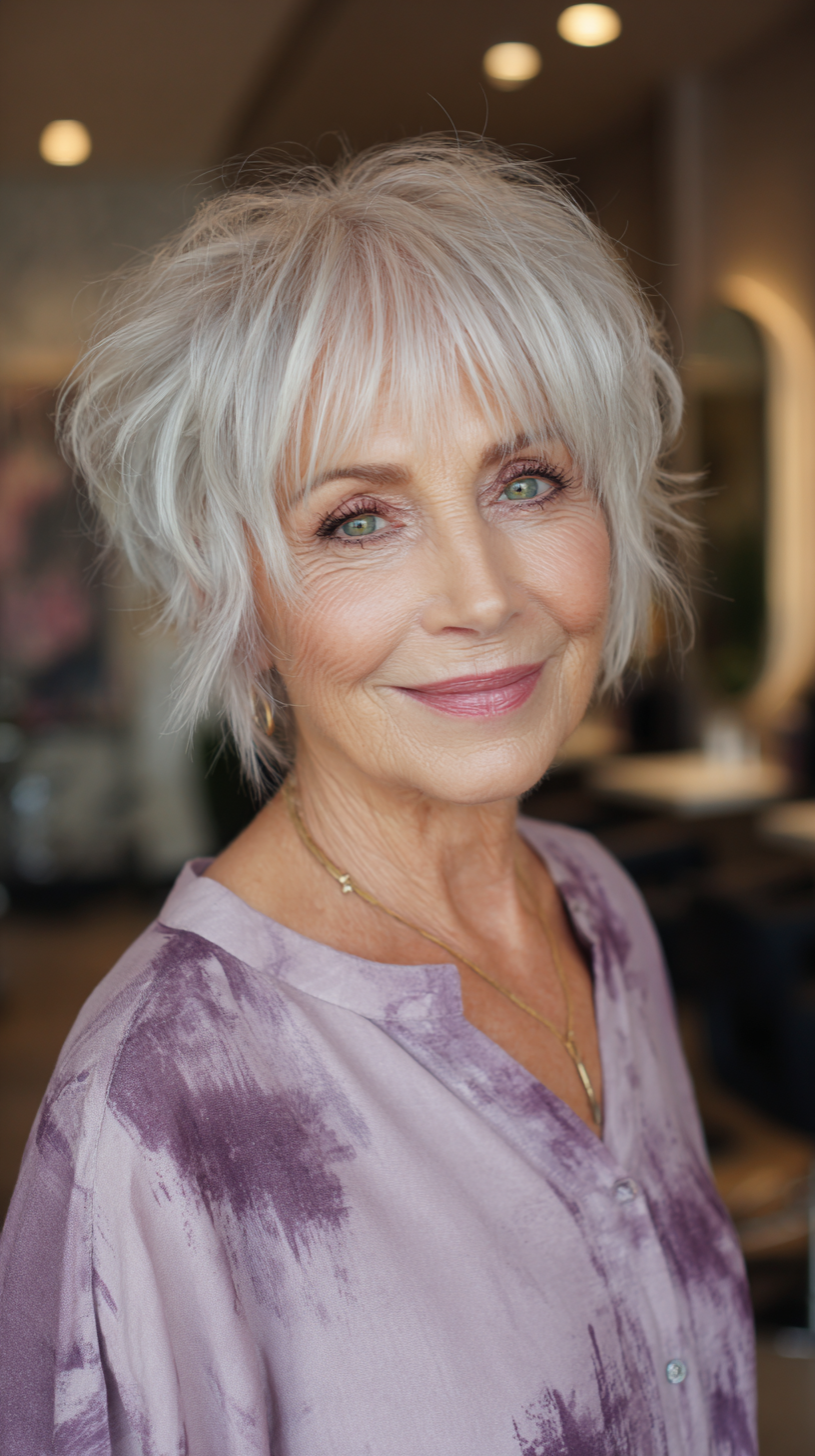 Best Short Shaggy Haircuts for Women Over 70 in 2026 | Expert Guide