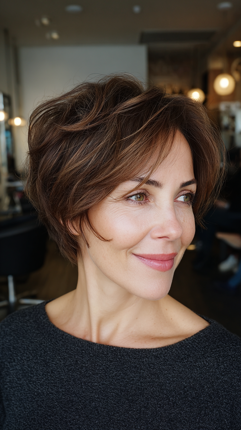 Pixie Bob Haircuts for Women Over 50: Styles & Volume