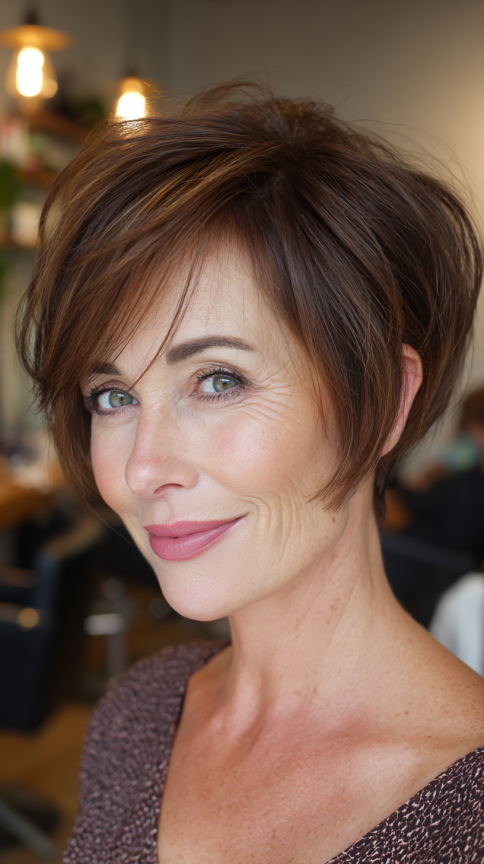 Pixie Bob Haircuts for Women Over 50: Styles & Volume