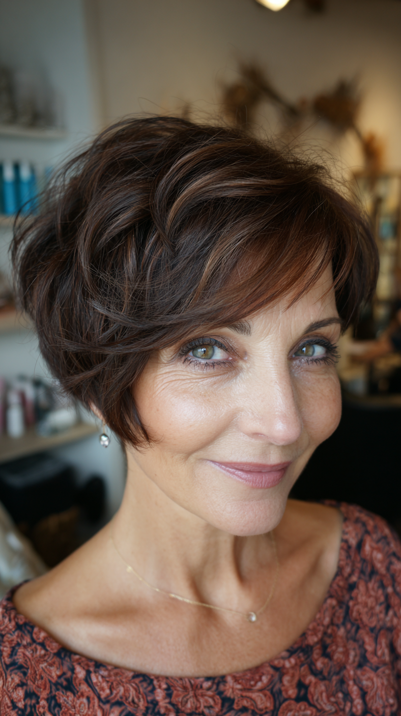 Pixie Bob Haircuts for Women Over 50: Styles & Volume