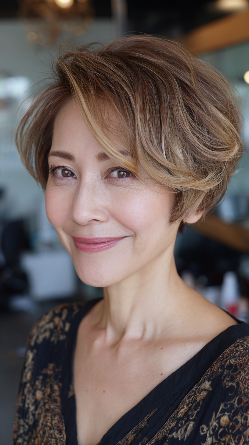Pixie Bob Haircuts for Women Over 50: Styles & Volume