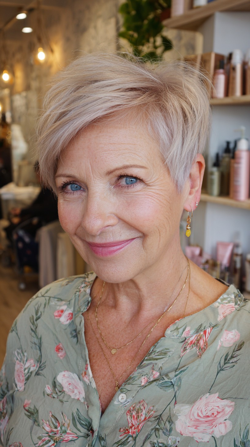 Long Pixie Cuts for Women Over 60: Stylish & Age-Flattering Ideas