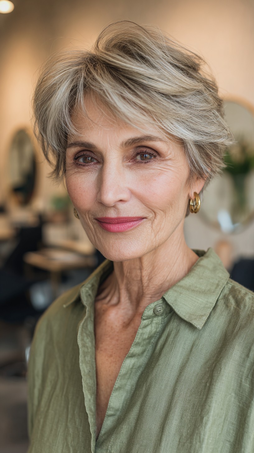 Long Pixie Cuts for Women Over 60: Stylish & Age-Flattering Ideas