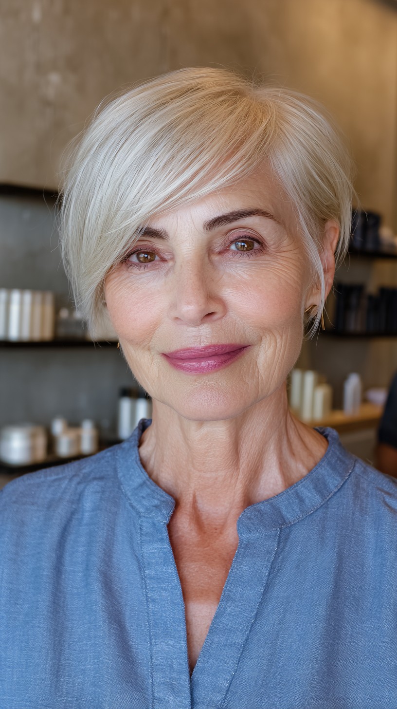 Long Pixie Cuts for Women Over 60: Stylish & Age-Flattering Ideas