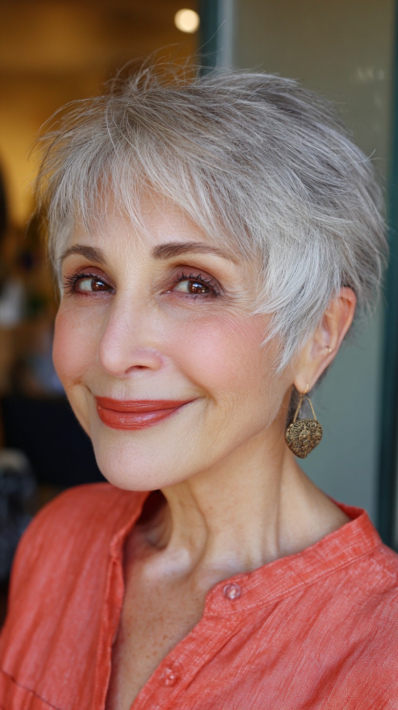 Long Pixie Cuts for Women Over 60: Stylish & Age-Flattering Ideas