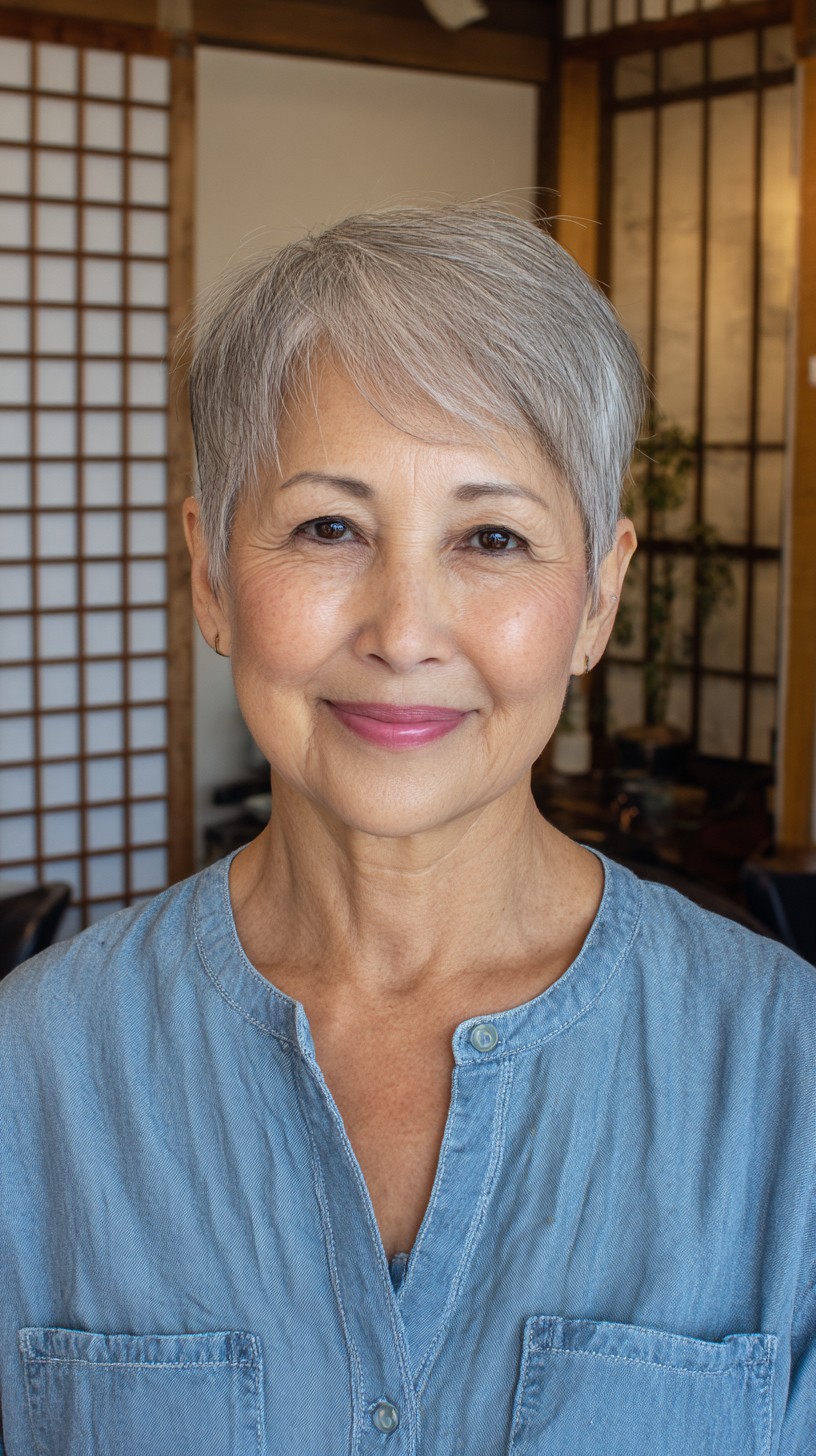 Long Pixie Cuts for Women Over 60: Stylish & Age-Flattering Ideas