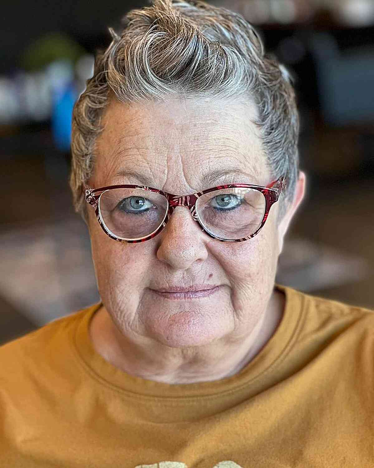 Stylish Pixie Cuts for Women Over 60 with Glasses | Hair Trends