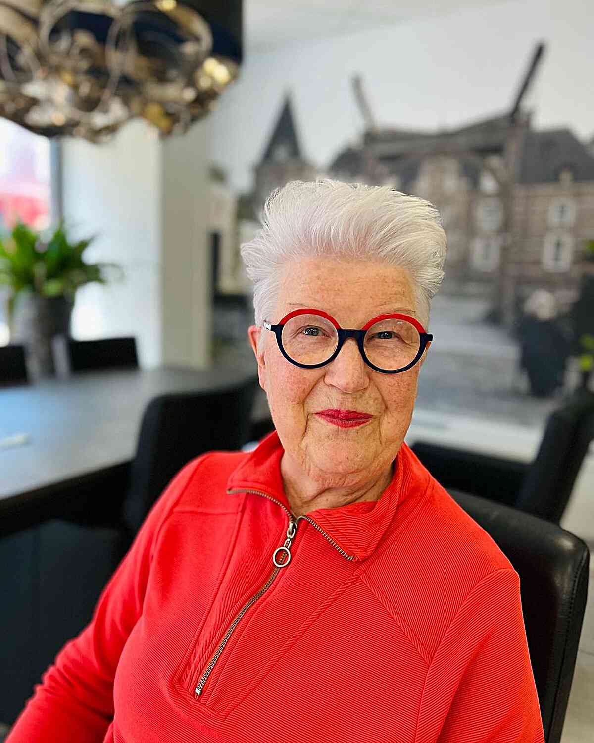 Stylish Pixie Cuts for Women Over 60 with Glasses | Hair Trends