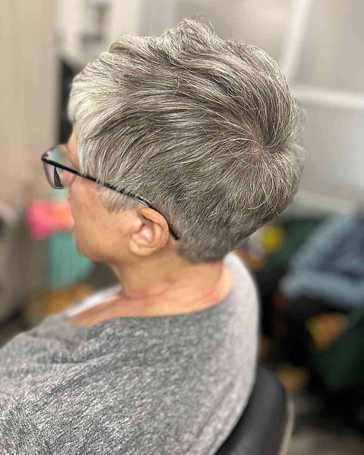 Stylish Pixie Cuts for Women Over 60 with Glasses | Hair Trends