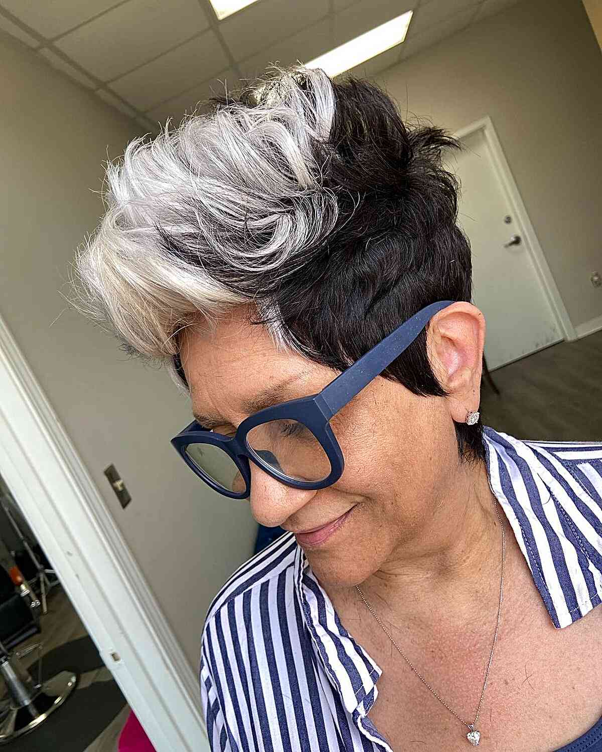 Stylish Pixie Cuts for Women Over 60 with Glasses | Hair Trends