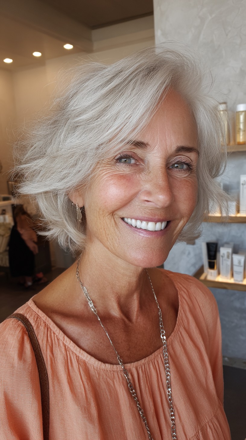 Stylish Short Haircuts for Women Over 70: 50+ Ideas