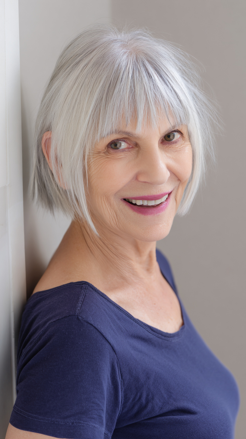 Stylish Short Haircuts for Women Over 70: 50+ Ideas