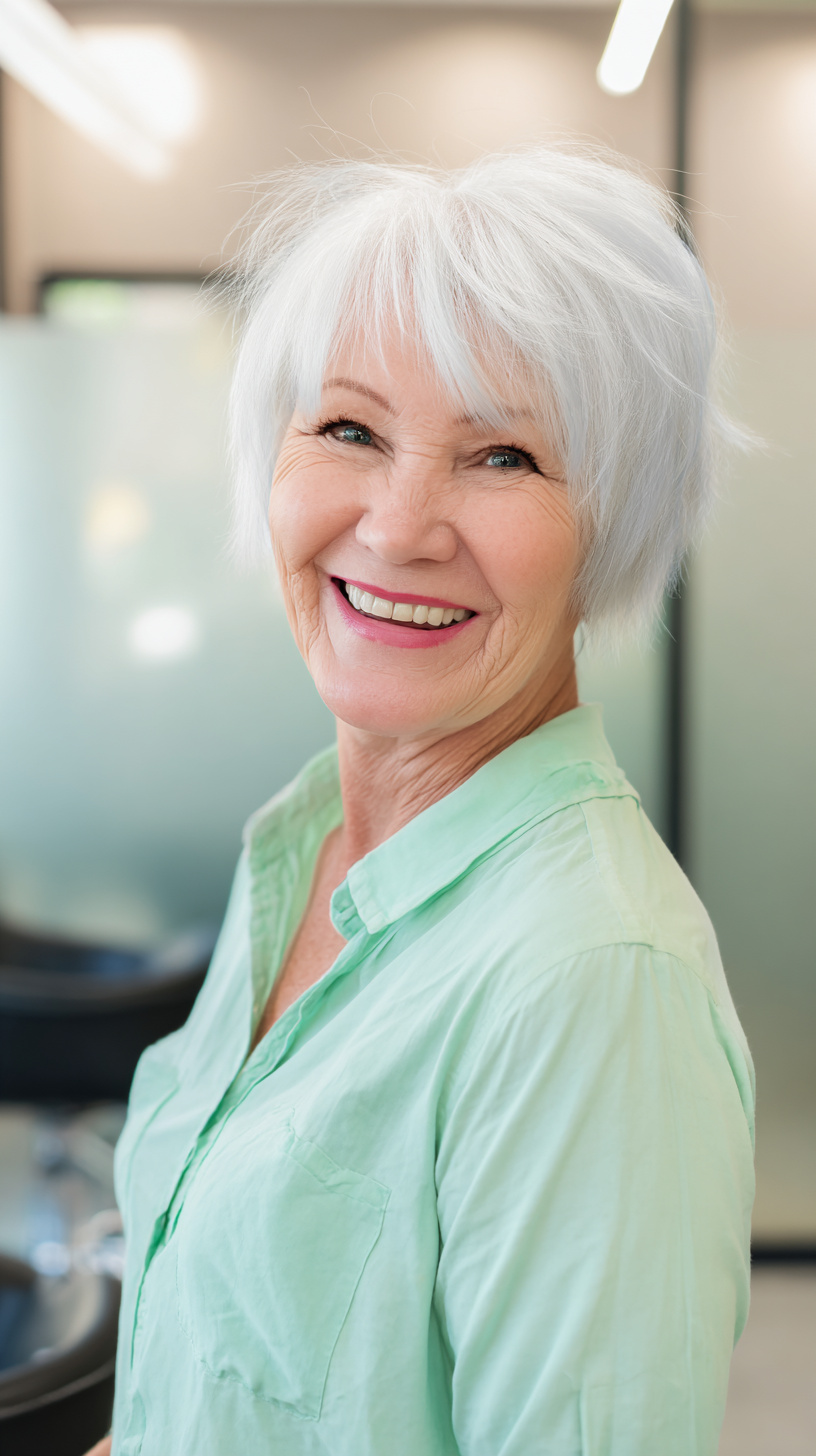 Stylish Short Haircuts for Women Over 70: 50+ Ideas