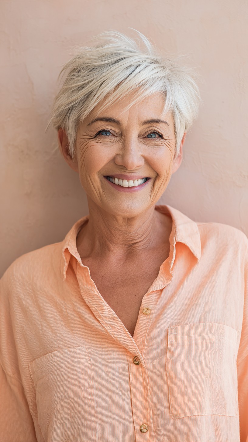 Stylish Short Haircuts for Women Over 70: 50+ Ideas