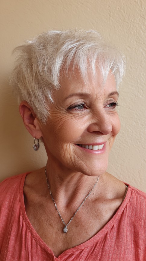 Stylish Short Haircuts for Women Over 70: 50+ Ideas