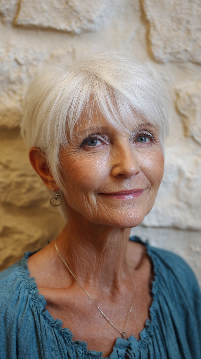 Stylish Short Haircuts for Women Over 70: 50+ Ideas