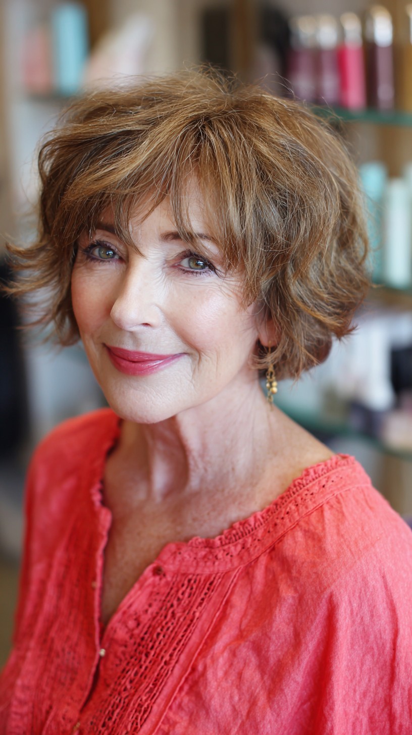 Stylish Short Haircuts for Women Over 70: 50+ Ideas