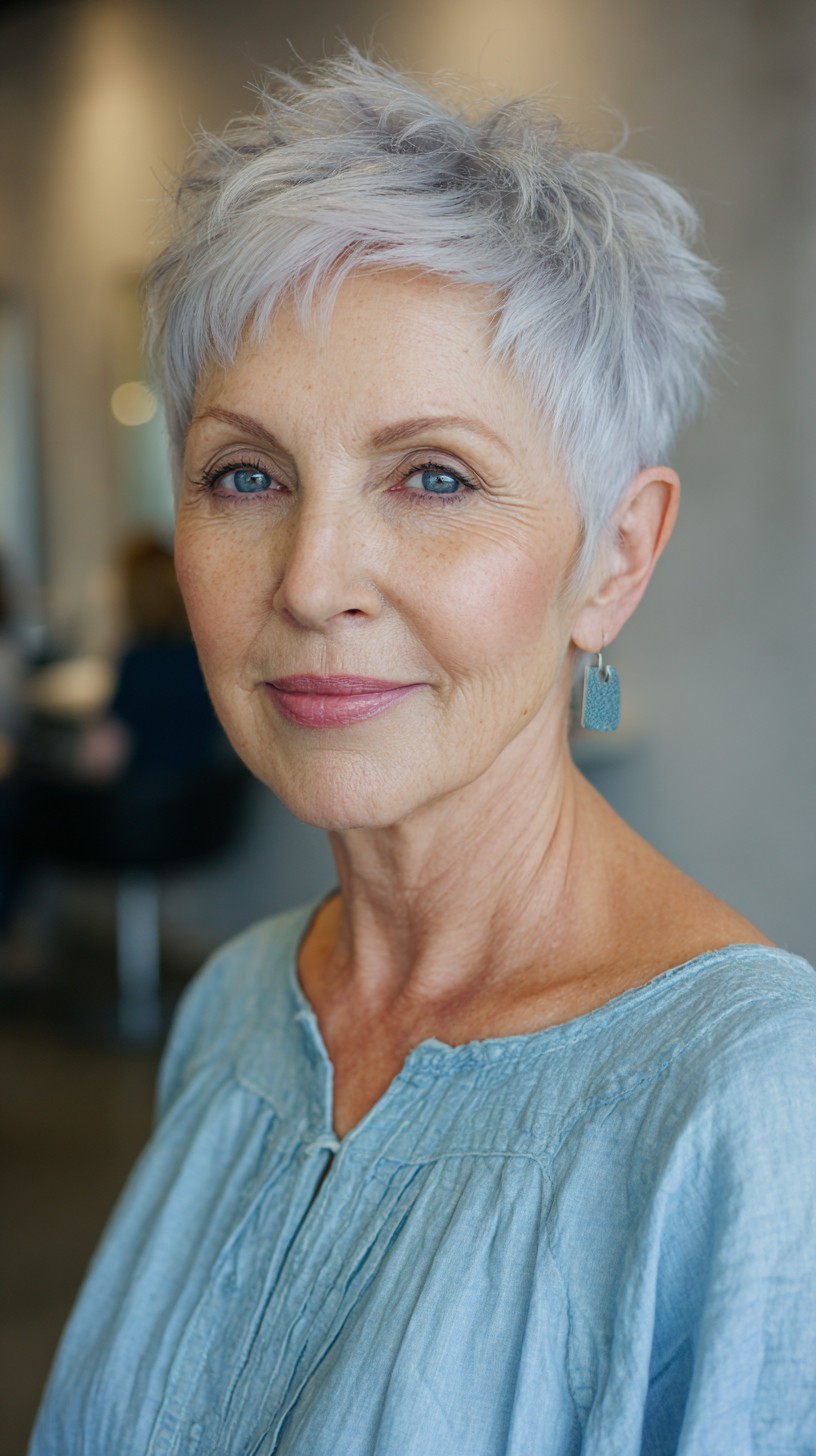 Stylish Short Haircuts for Women Over 70: 50+ Ideas
