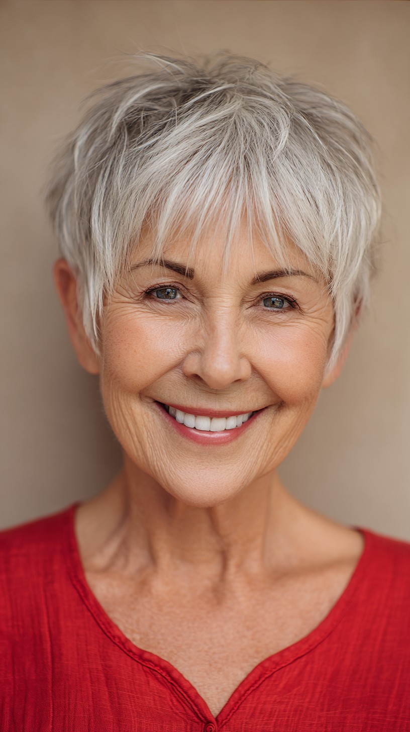 Stylish Short Haircuts for Women Over 70: 50+ Ideas