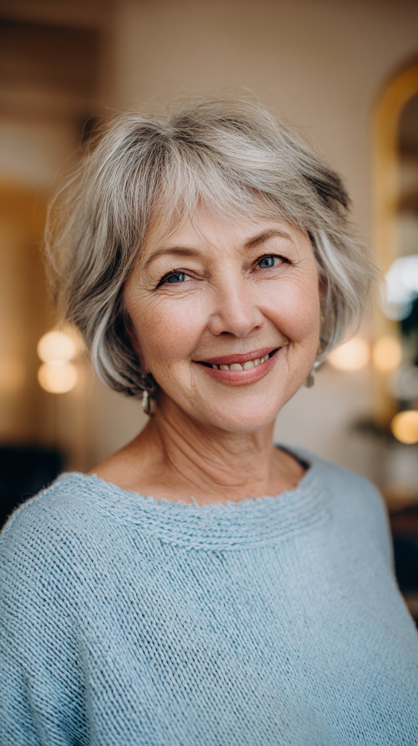 Stylish Short Haircuts for Women Over 70: 50+ Ideas