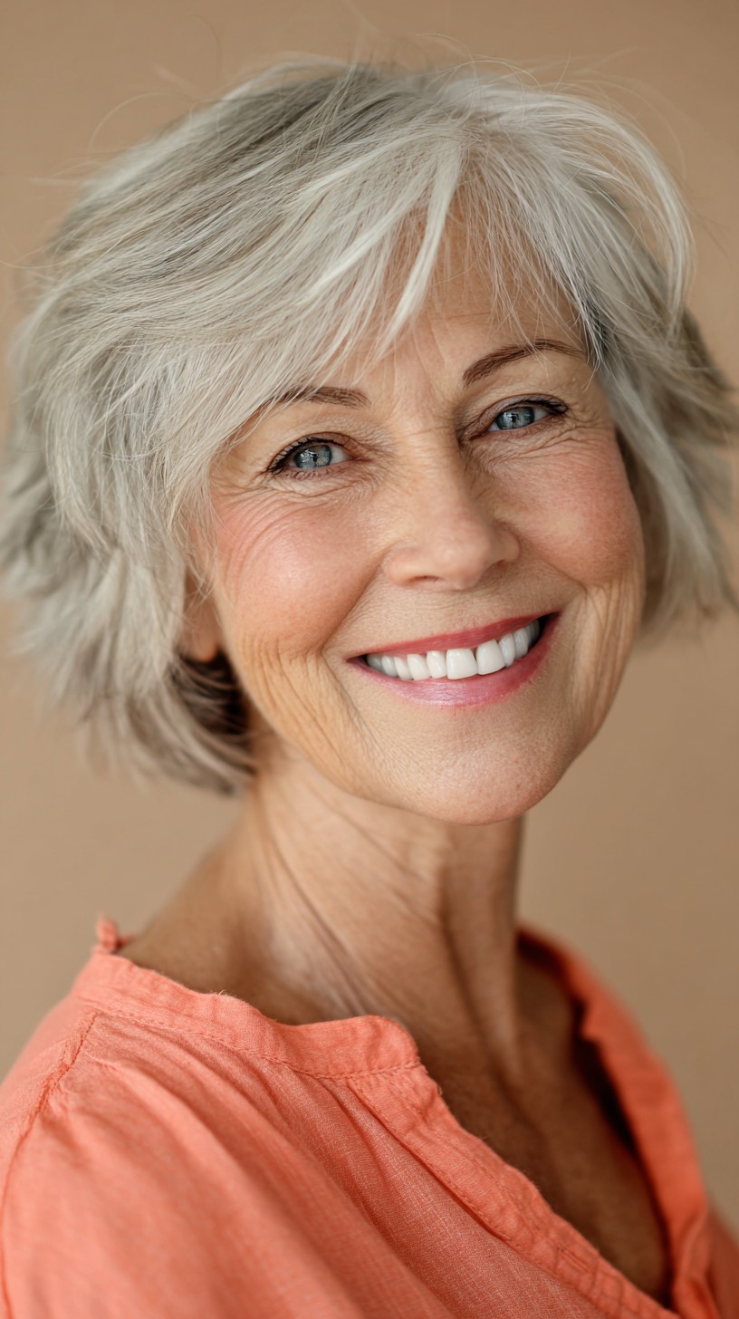Stylish Short Haircuts for Women Over 70: 50+ Ideas