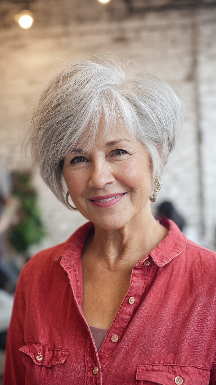 Stylish Short Haircuts for Women Over 70: 50+ Ideas