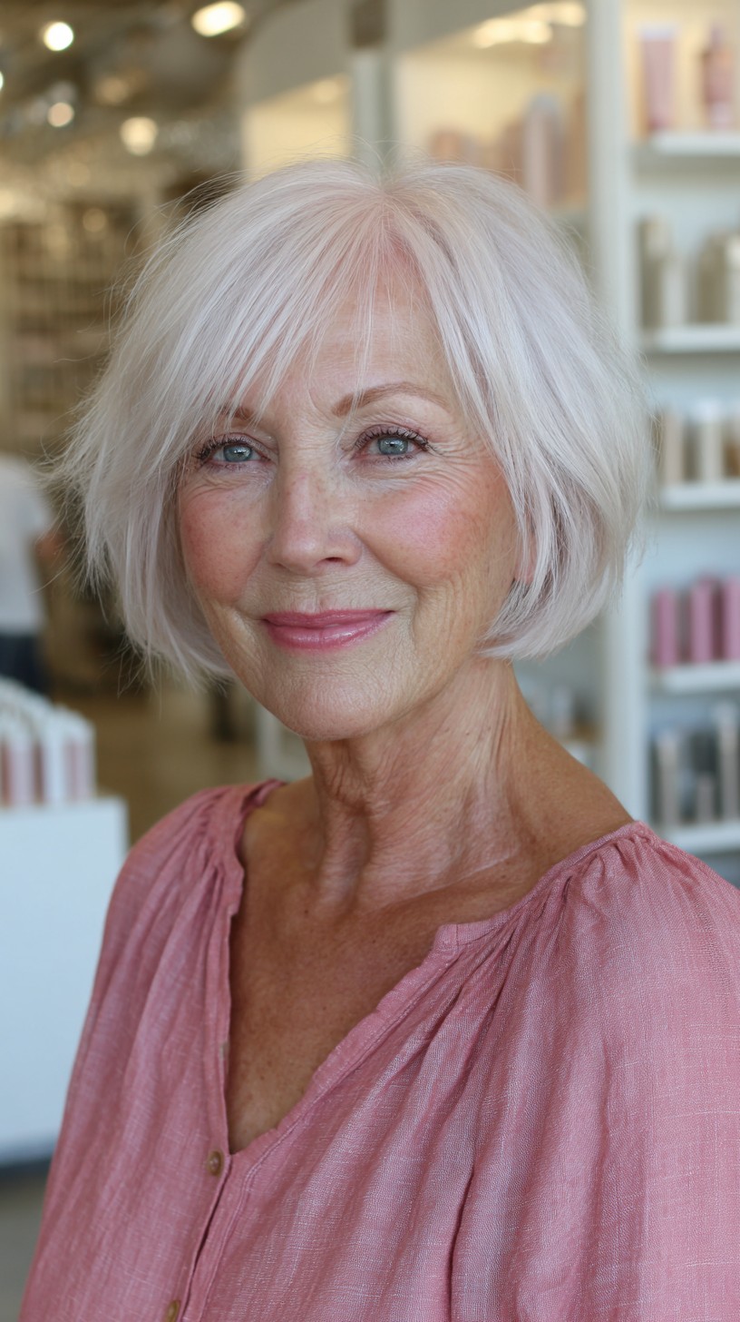 Stylish Short Haircuts for Women Over 70: 50+ Ideas