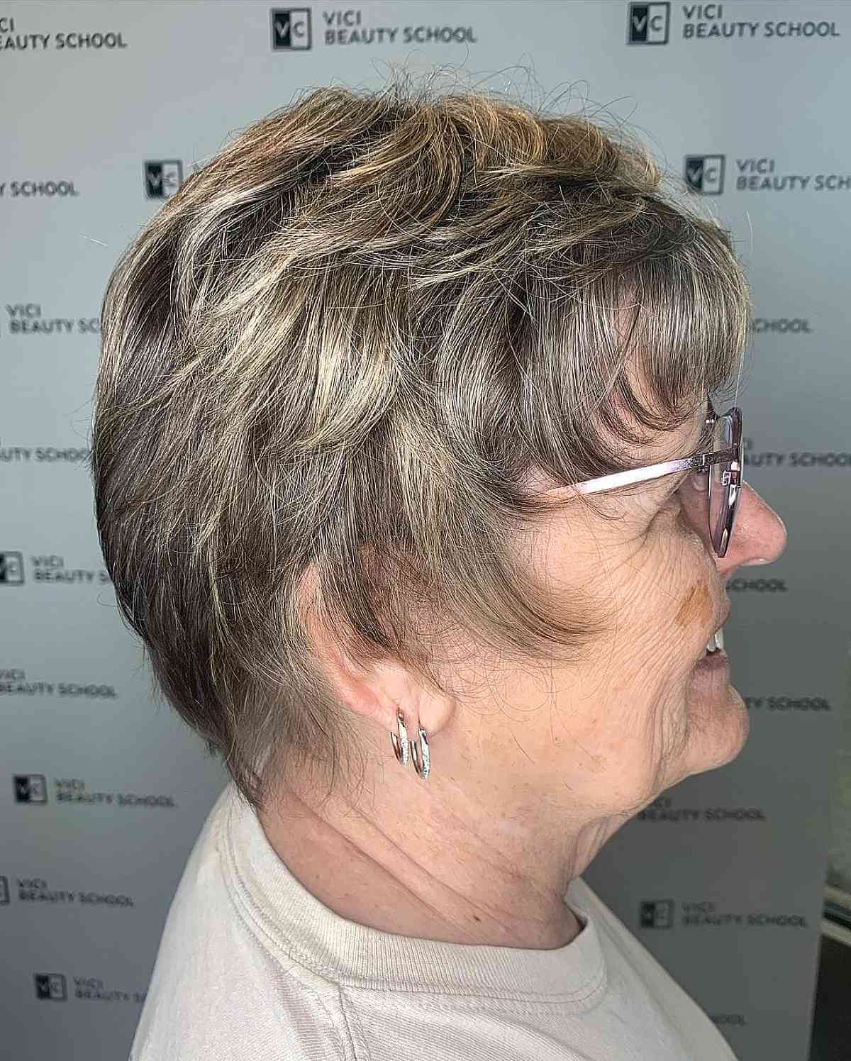 Stylish Short Haircuts for Women Over 70: 50+ Ideas
