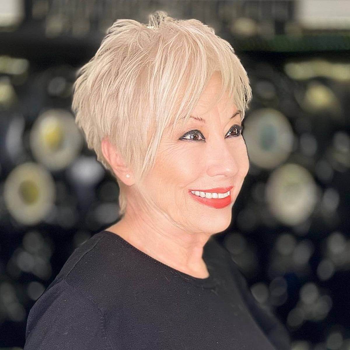Stylish Short Haircuts for Women Over 70: 50+ Ideas