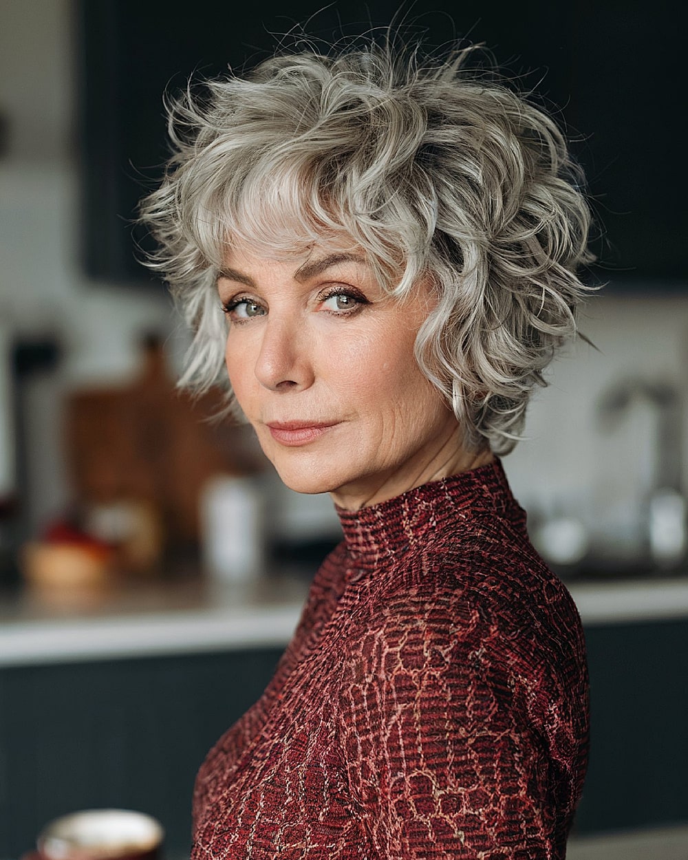 Best Short Curly Hairstyles for Gray Hair Over 50 in 2026