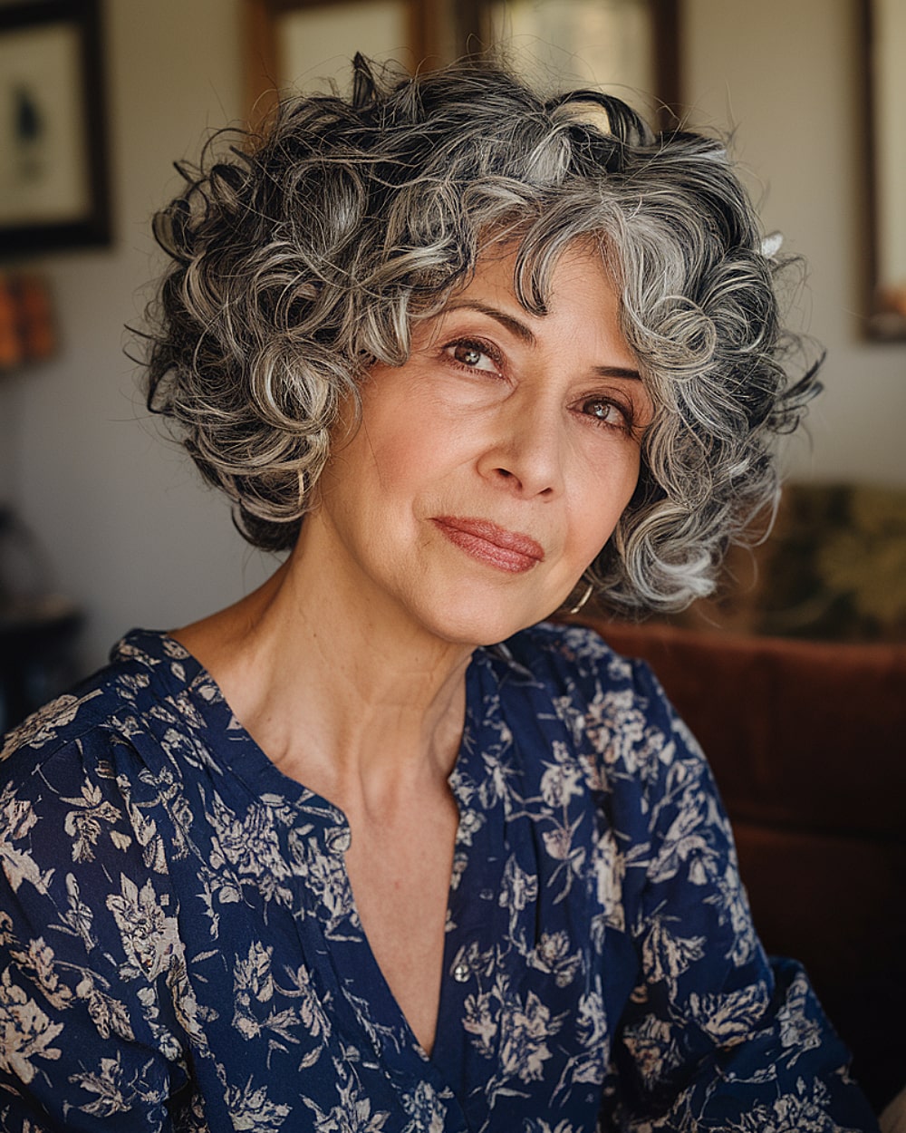 Best Short Curly Hairstyles for Gray Hair Over 50 in 2026