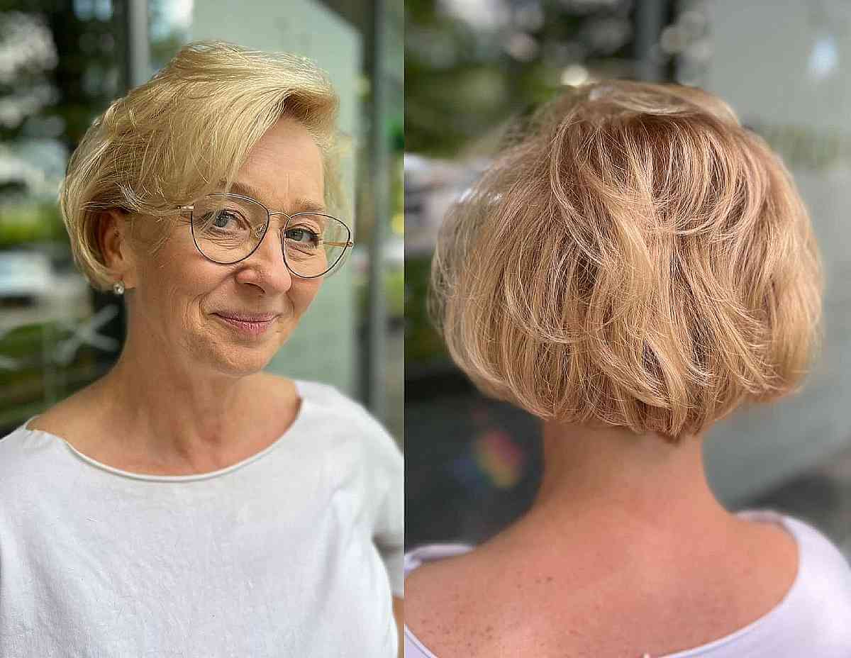 Volumizing Short Hairstyles for Fine Hair Over 70 | Expert Advice