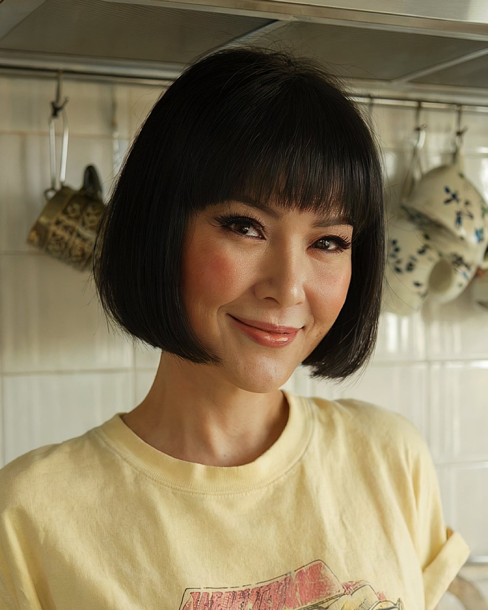 Best Short Bob with Bangs Hairstyles for Women Over 40 | 2026 Trends