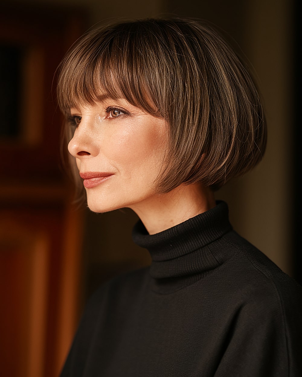 Best Short Bob with Bangs Hairstyles for Women Over 40 | 2026 Trends