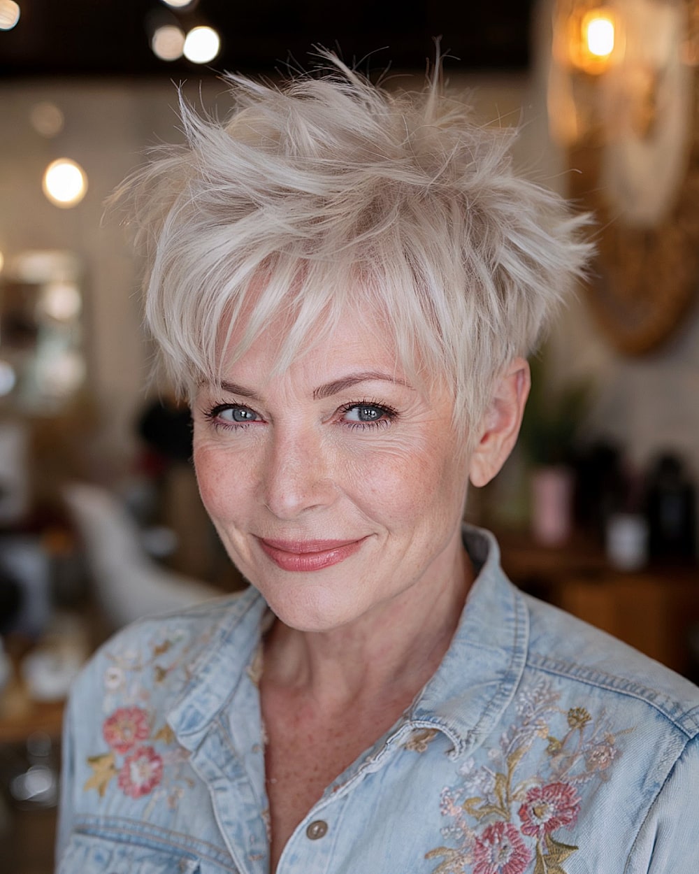 Trendy Short Spiky Haircuts for Women Over 50 | 2026 Styles