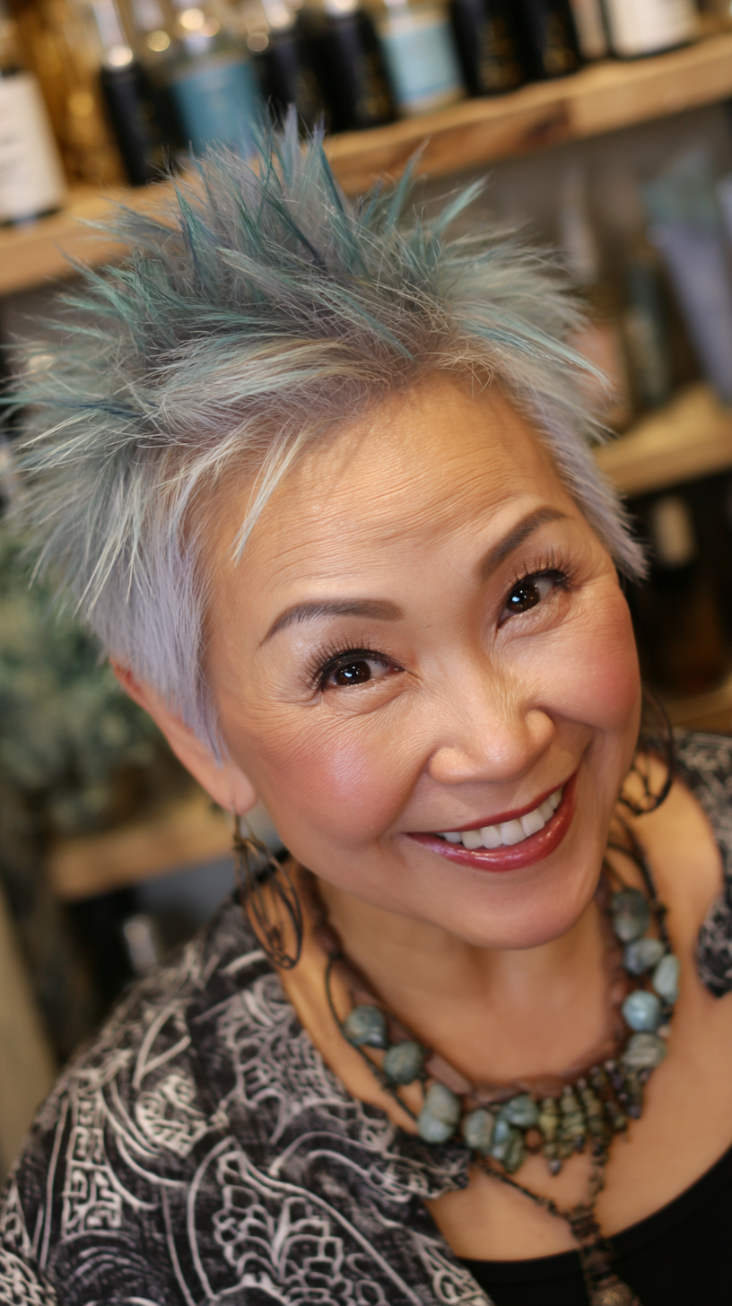 Trendy Short Spiky Haircuts for Women Over 50 | 2026 Styles
