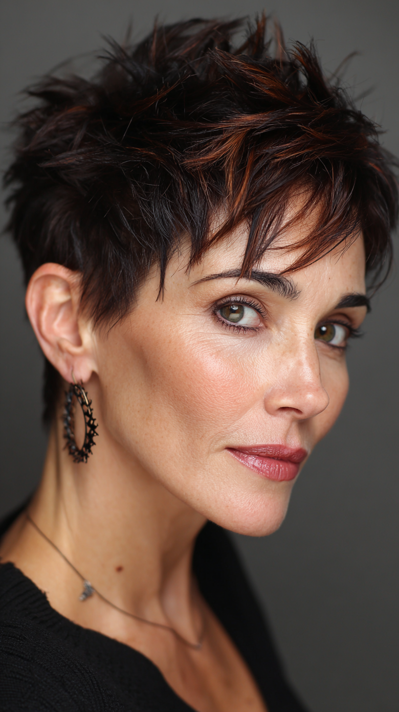 Trendy Short Spiky Haircuts for Women Over 50 | 2026 Styles
