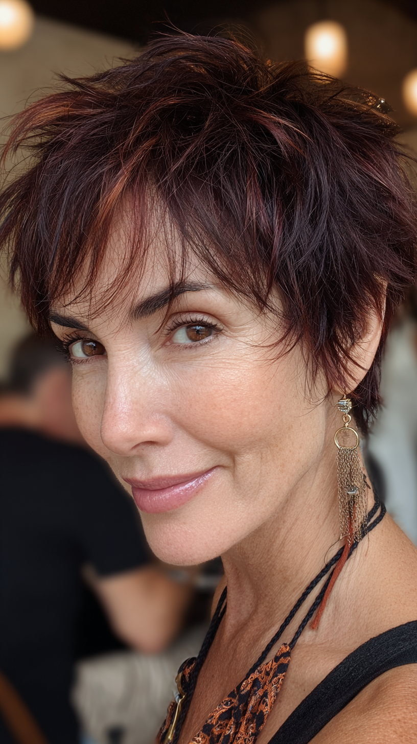 Trendy Short Spiky Haircuts for Women Over 50 | 2026 Styles