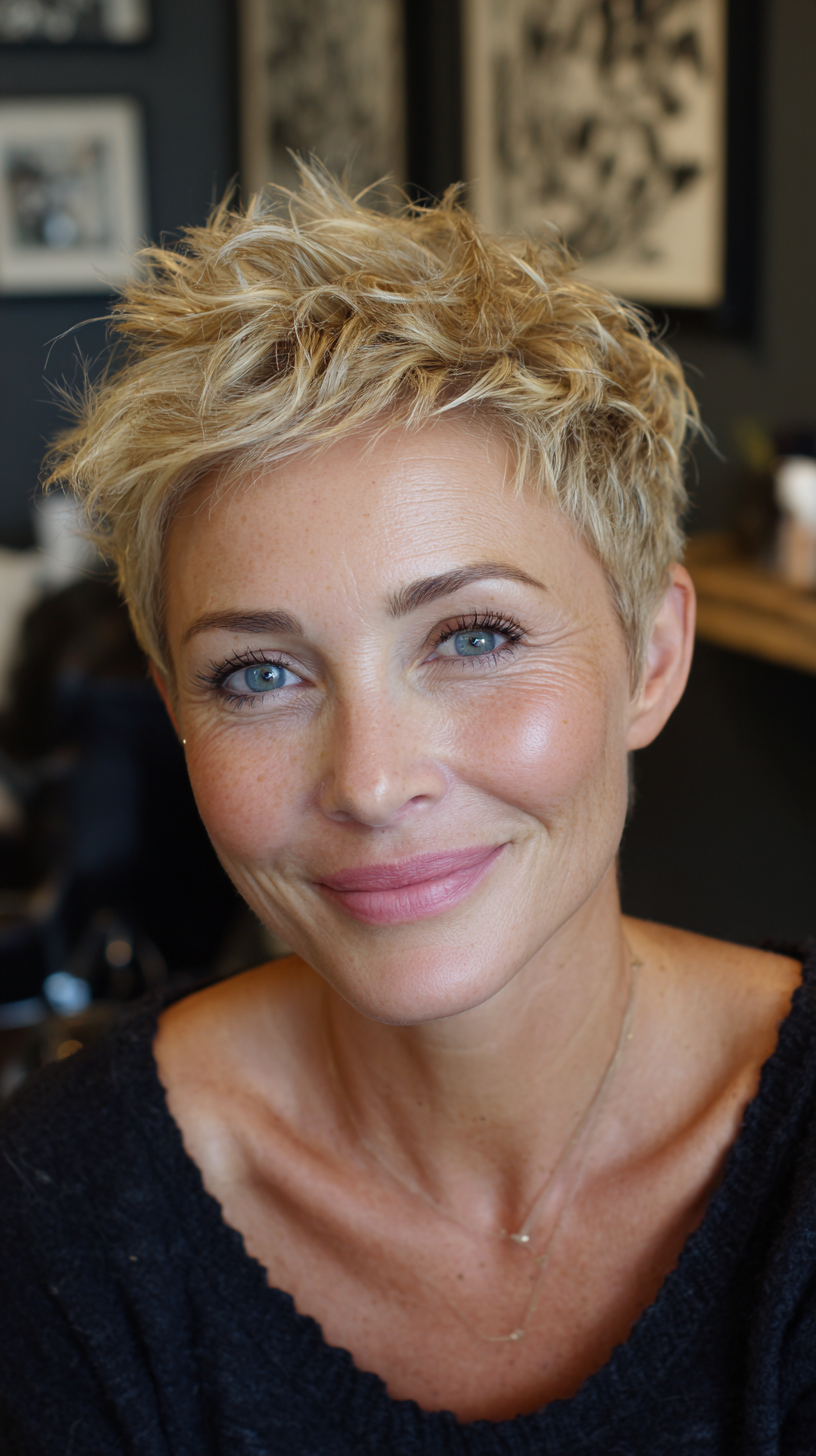 Trendy Short Spiky Haircuts for Women Over 50 | 2026 Styles