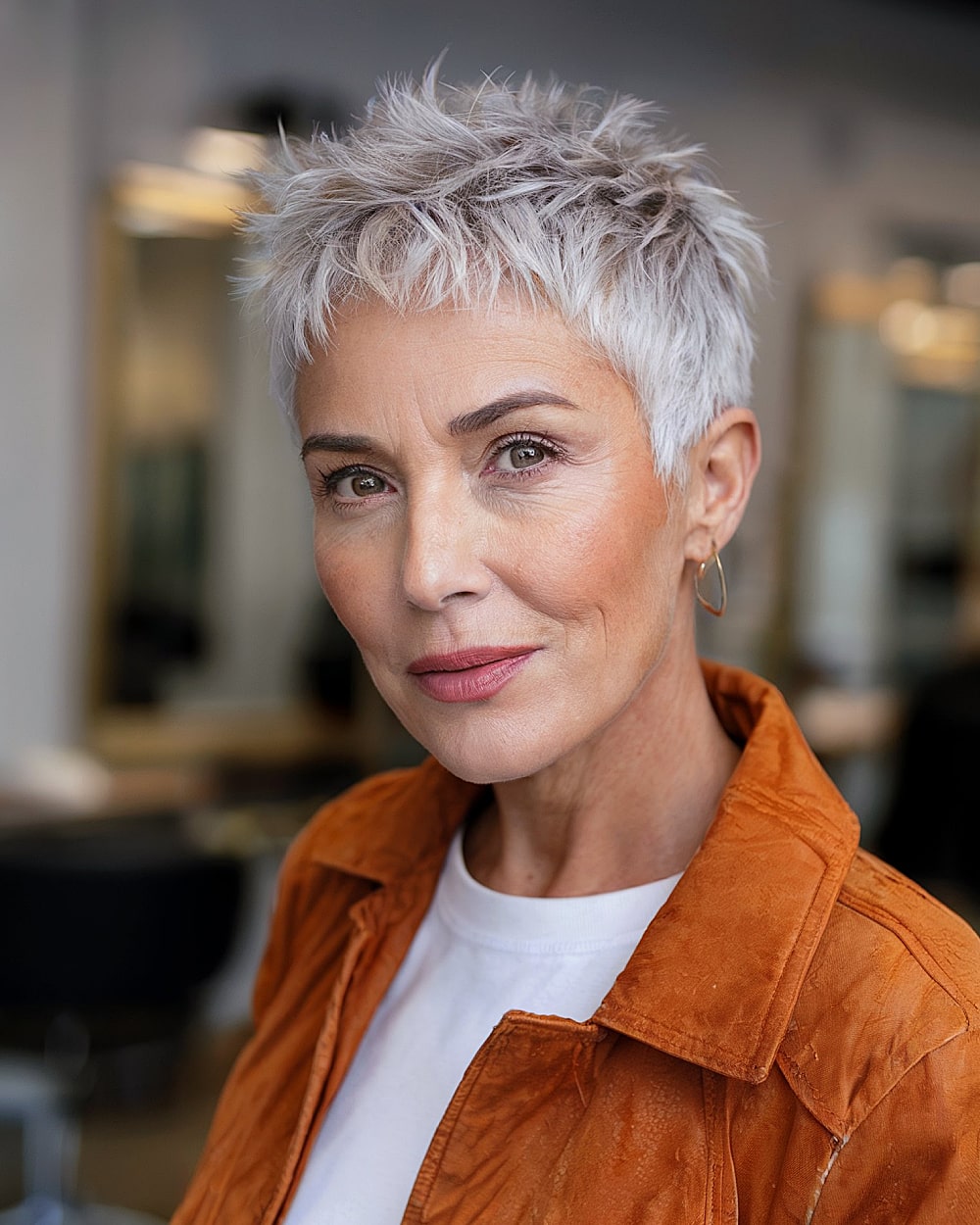 Trendy Short Spiky Haircuts for Women Over 50 | 2026 Styles