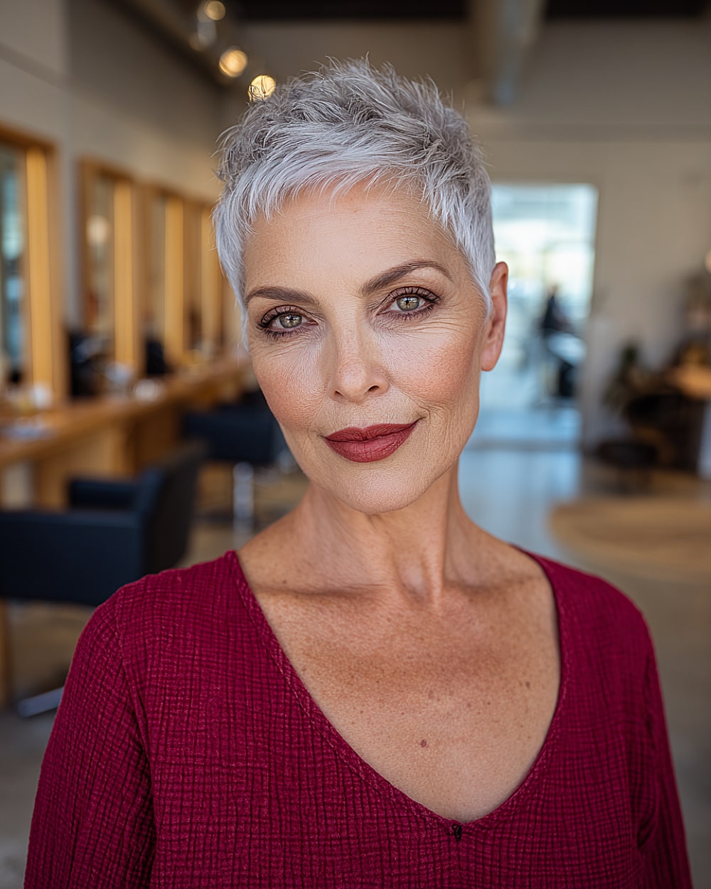 Best Short Haircuts with Bangs for Mature Women | [Year]