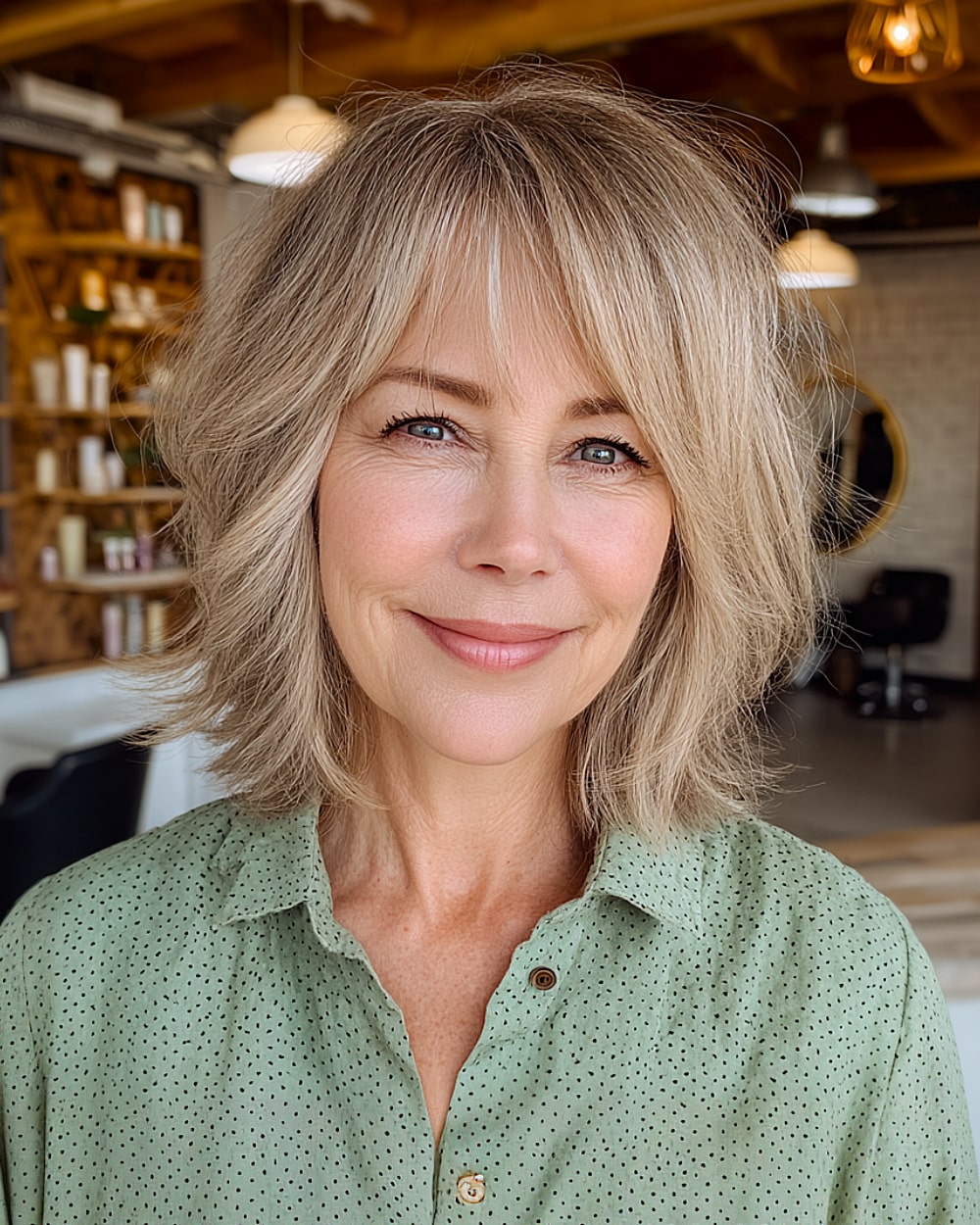 Best Short Haircuts with Bangs for Mature Women | [Year]