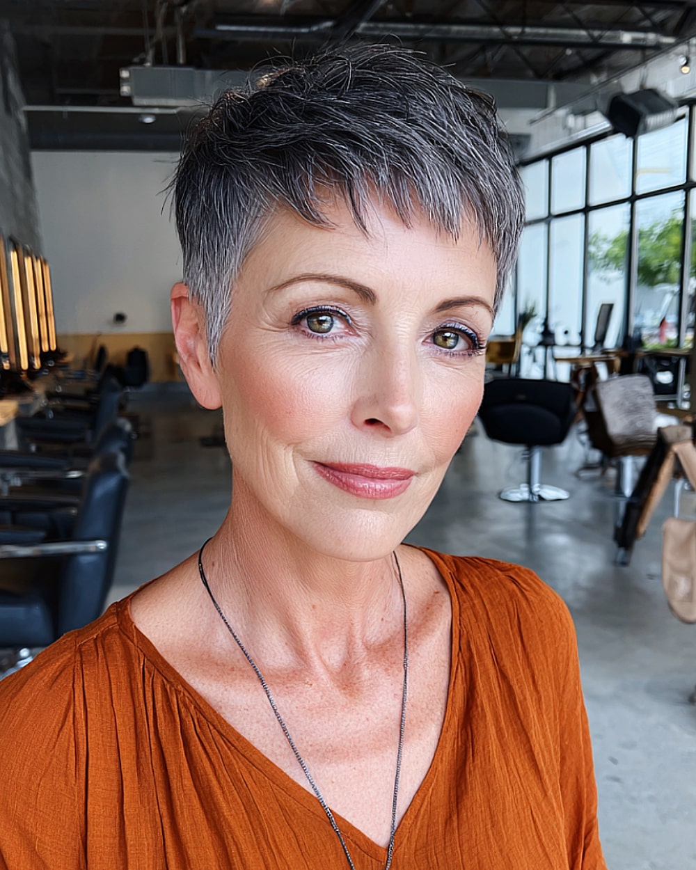 Best Short Haircuts with Bangs for Mature Women | [Year]