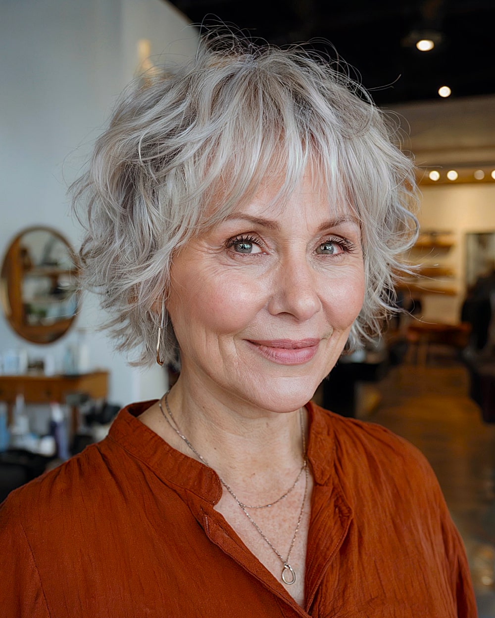 Best Short Wavy Hairstyles for Gray Hair After 60 | Expert Styling Tips