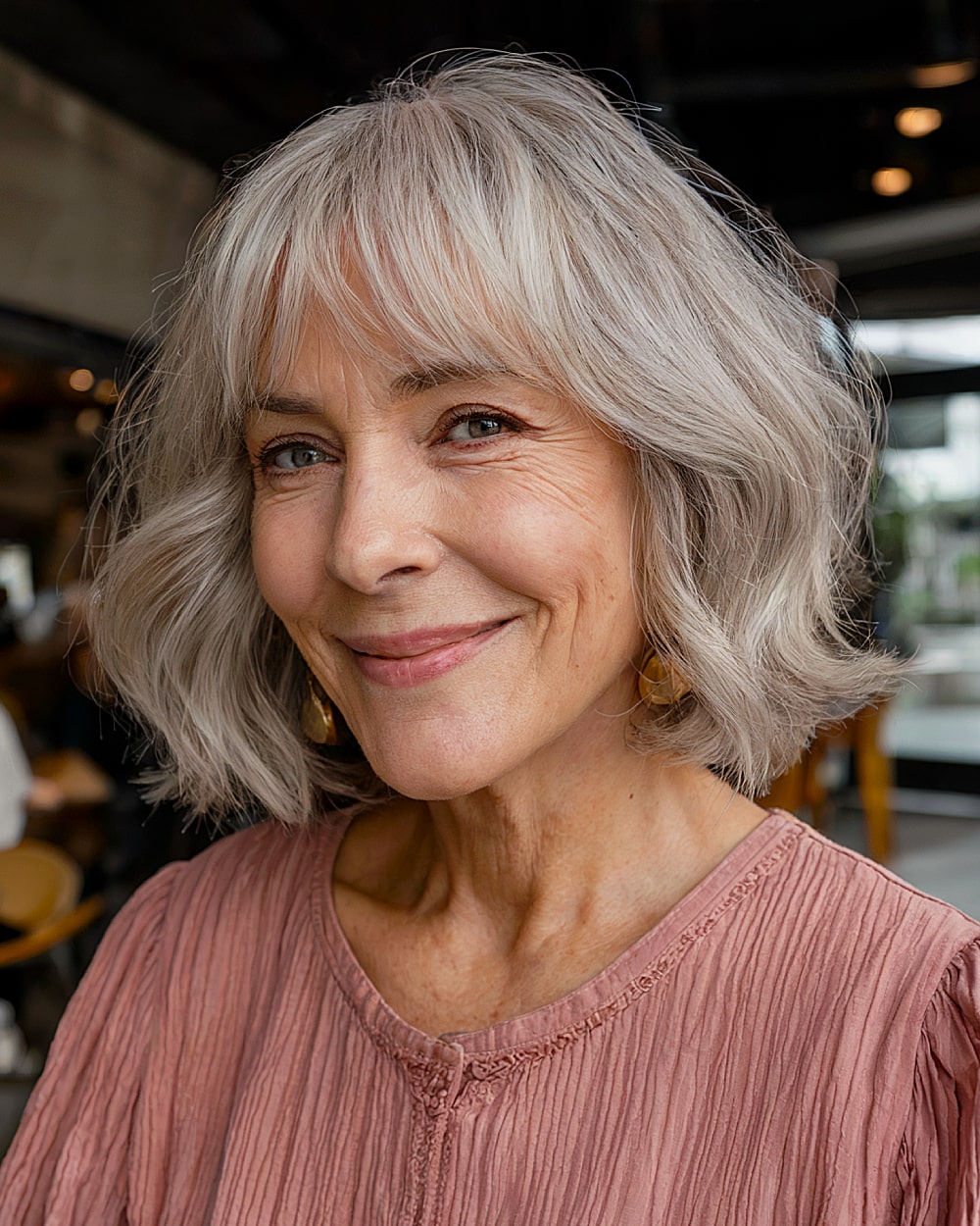 Best Short Wavy Hairstyles for Gray Hair After 60 | Expert Styling Tips